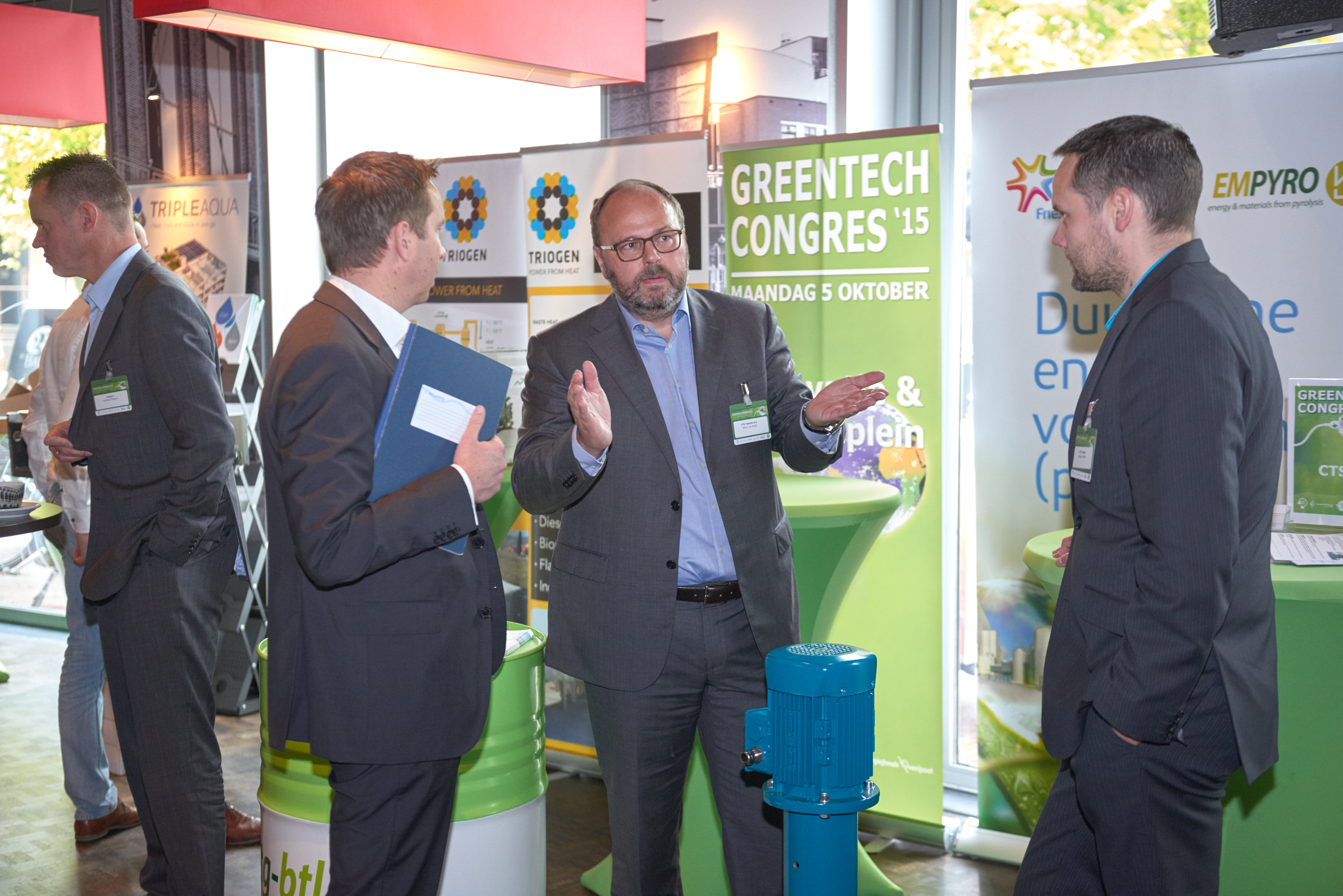 CTST aanwezig Greentech congres